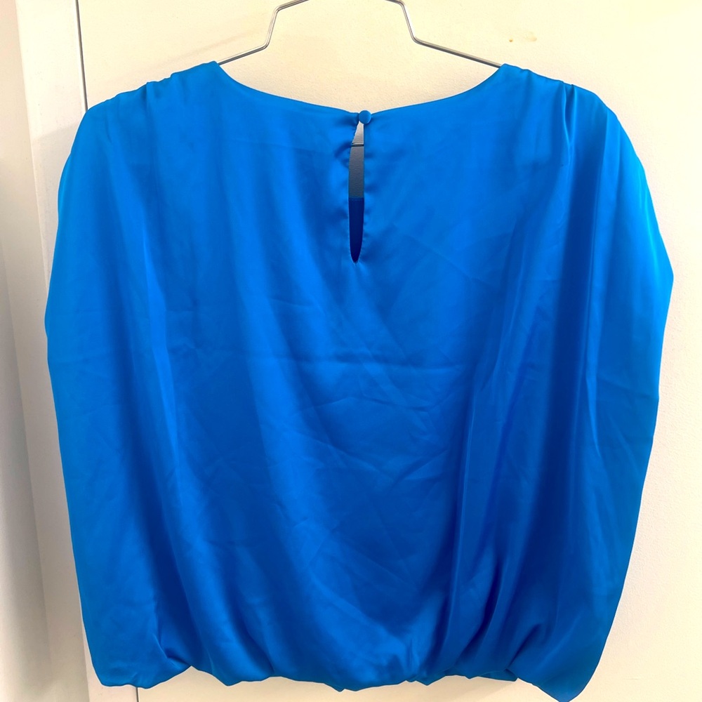 Naked Zebra Bubble Satin Top - Picture 3 of 4